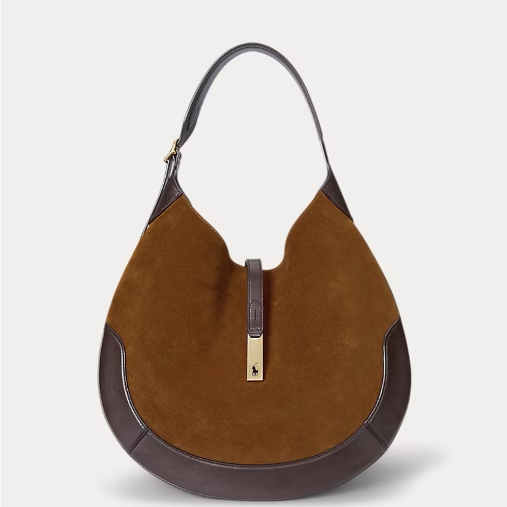 Ralph Lauren Brown and Black ID Bag - Picture 3 of 6